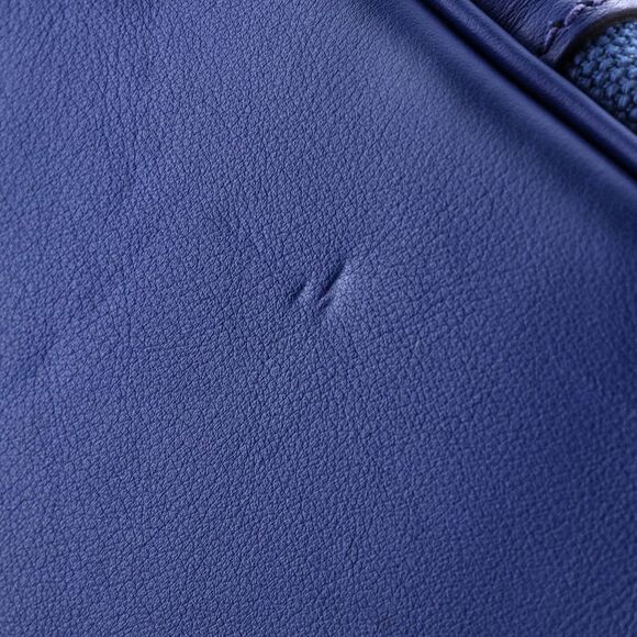 Hermes Cargo Picotin Lock Bag Canvas and Swift PM Blue - Picture 6 of 8